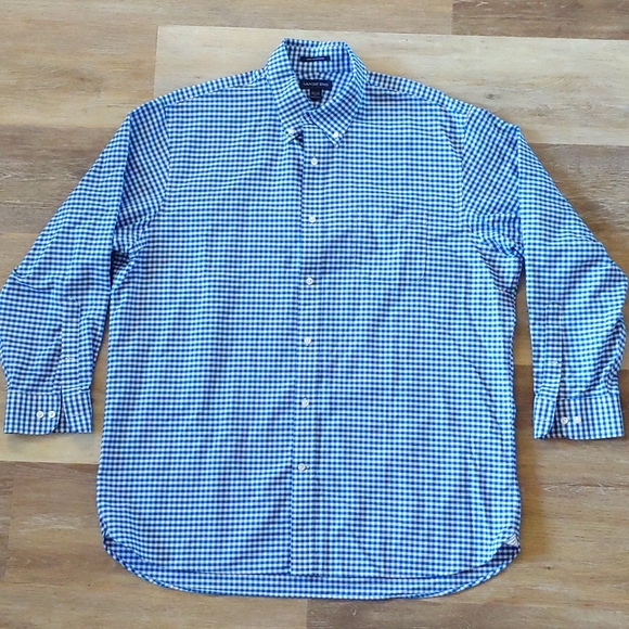 Lands' End Shirts Lands End Traditional Fit Supima Oxford Long